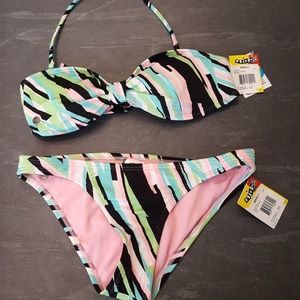 Volcom Girls Break It Up Bikini Set Small